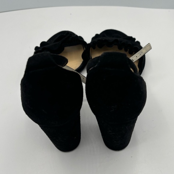 Good Used Unisa Black Formal Dress Heels Size 8 - Picture 3 of 6